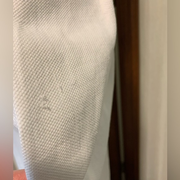 Vintage Linen White Dress - Unmarked - Women’s Size 10 12 - Embroidery Filigree - Picture 11 of 11